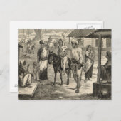 インド飢饉 ポストカード (正面/裏面)