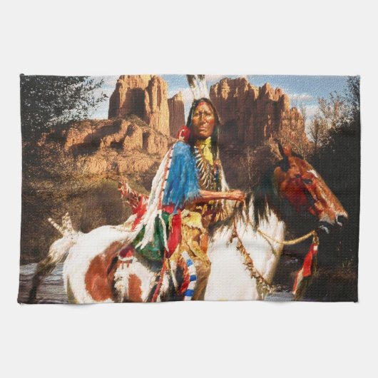 インド1A台所タオル キッチンタオル (横)