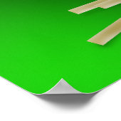 インド2011年ICCワールドカップ・チャンピオンズポスタープリント ポスター (角)