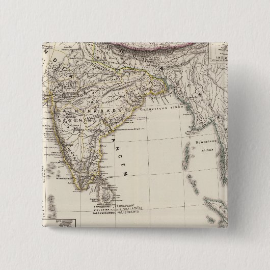 インド3 缶バッジ (正面)