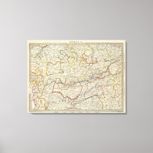 インド6世 キャンバスプリント (正面)