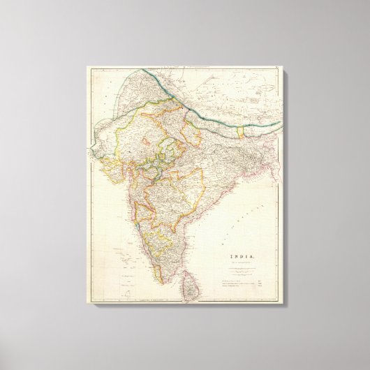 インド7 キャンバスプリント (正面)