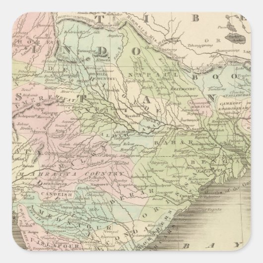 インド9 スクエアシール (正面)