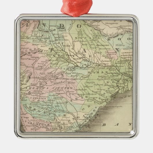 インド9 メタルオーナメント (正面)