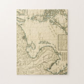 インド|のインド洋のヴィンテージの地図 ジグソーパズル (縦)