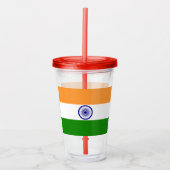 インド アクリルタンブラー (正面)