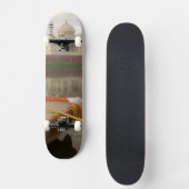 インド、アグラ、タジ·マハルと水中カヌー スケートボード (正面)