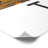 インド，アグラ，タージマハル ポスター (角)