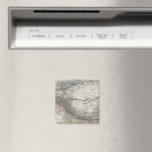 インド，アジアの複合マップ マグネット (インサイチュ (食洗機))