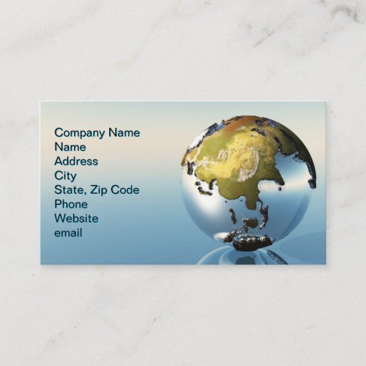 インド、アジア、日本 名刺 (正面)