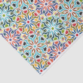 インド インスパイア アブストラクト ジオメトリック パターン デコパージュ 薄葉紙 (詳細)