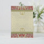 インド インドのお祝い ヒンズー教の結婚式 招待状 (スタンド正面)