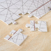 インド|インドネシアの東の海の図表 ジグソーパズル (側面)