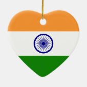 インド、インド セラミックオーナメント (裏面)