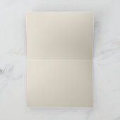 インド エレファント ヴィンテージ トラベル ラブ 水彩 カード (内部)