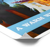 インド・カシミール・ヴィンテージ旅行ポスター ポスター (角)