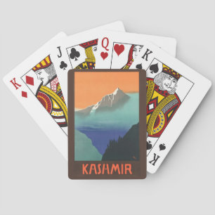 インド(カシミール)旅行ポスタ遊ーのカード トランプ