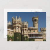 インド、カルナタカ、バンガロール：バンガロール宮殿 ポストカード (正面/裏面)