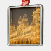 インド・カルナタカ・ミソール：マジャラヤ宮殿(b.2) メタルオーナメント (左)