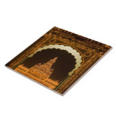 インド・カルナタカ・ミソール：マジャラヤ宮殿(b.3) タイル (側面)