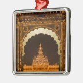 インド・カルナタカ・ミソール：マジャラヤ宮殿(b.3) メタルオーナメント (左)