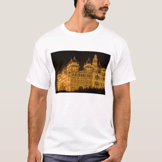 インド、カーナタカ州、マイソール:マハラジャ宮殿( Tシャツ (正面)