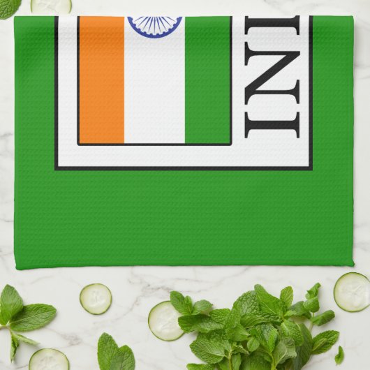 インド キッチンタオル (折り畳み)