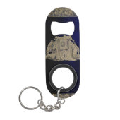 「インド」 キーホルダー栓抜き (正面)