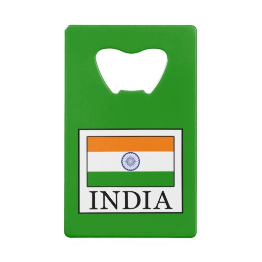インド クレジットカード栓抜き (正面)