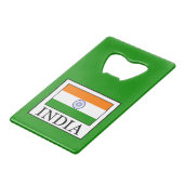 インド クレジットカード栓抜き (正面アングル)