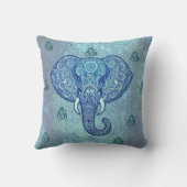 インド・ゲネシュ・エレファントアート クッション (裏面)