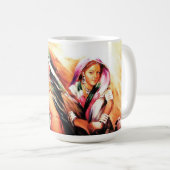 インド コーヒーマグカップ (正面右)