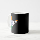 インド コーヒーマグカップ (正面左)