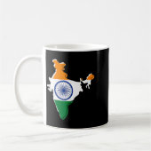 インド コーヒーマグカップ (左)