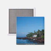 インド，ゴア，ドナ・ポーラ マグネット (正面/裏面)