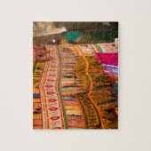 インド、ゴア、バガ：土曜夕べ市場(NR) ジグソーパズル (縦)