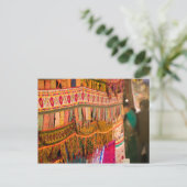 インド、ゴア、バガ:土曜夕べ市場(NR) ポストカード (スタンド正面)