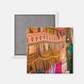 インド、ゴア、バガ：土曜夕べ市場(NR) マグネット (正面/裏面)