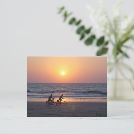 インド，ゴア ポストカード (スタンド正面)