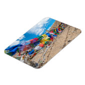 インド、ジャム&カシミール、ラダック、ナムシャングラパス マグネット (左側)