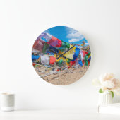 インド、ジャム&カシミール、ラダック、ナムシャングラパス ラージ壁時計 (ホーム)