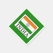 インド スタンダードカクテルナプキン (角)