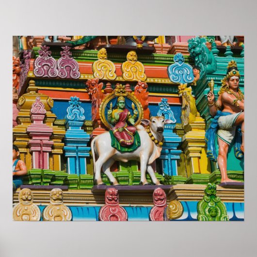 インド、タミルナードゥ、チェンナイ：カパレーシュワラー ポスター (正面)