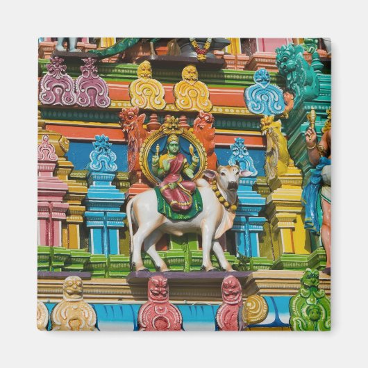 インド、タミルナードゥ、チェンナイ:カパレーシュワラー マグネット (正面)