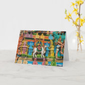 インド、タミル・ナドゥ、チェンナイ:カパレシュワラー カード (黄色い花)