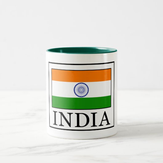 インド ツートーンマグカップ (中央)