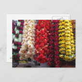 インド - デリーの旧市街 ポストカード (正面/裏面)