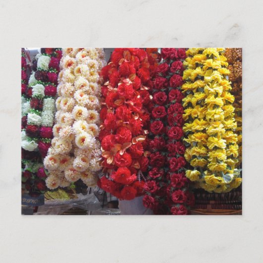 インド - デリーの旧市街 ポストカード (正面)