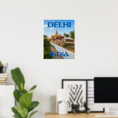インド デリー ポスター (ホームオフィス)