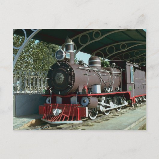 インド デリー 国立鉄道博物館 ポストカード (正面)